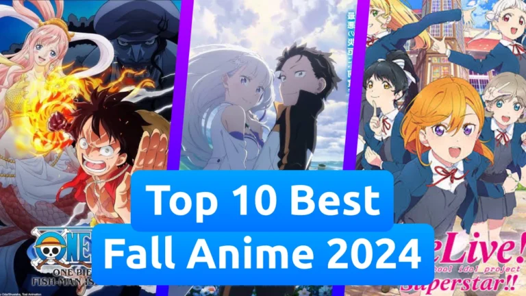 top 10 anime fall 2024.